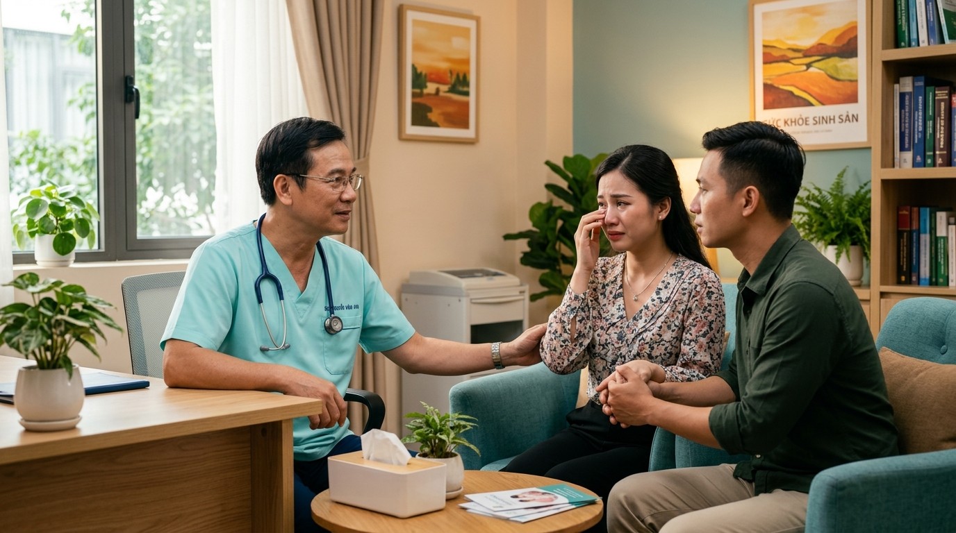 Bác sĩ Tùng tư vấn và thấu cảm cùng vợ chồng hiếm muộn